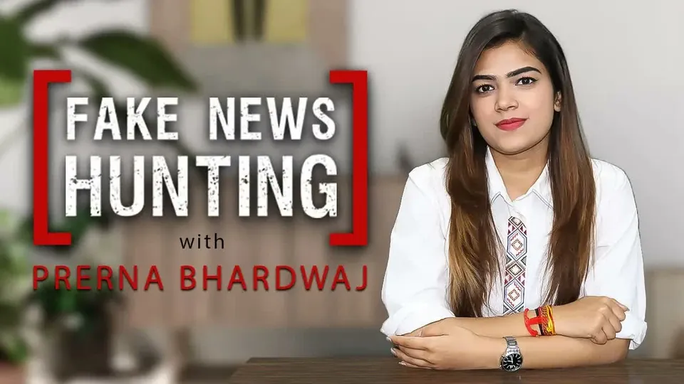 Video thumbnail: the show’s “Fake News Hunting” title card beside the host.